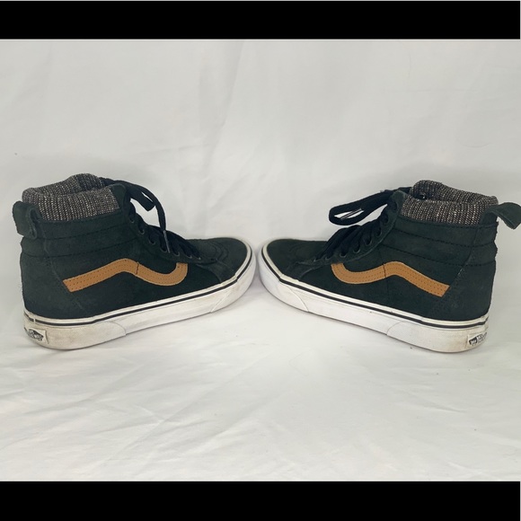 Vans SK-8 Hi-Top -  Suede on Suede - Size Men 7.5 / Women 9 - Picture 2 of 6